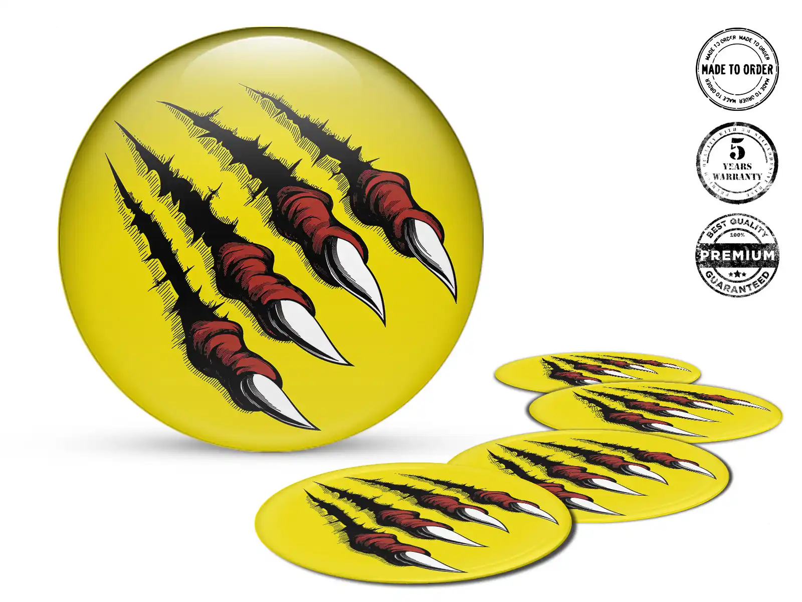 Badge Ruota Niche Quantum Racing Pulse